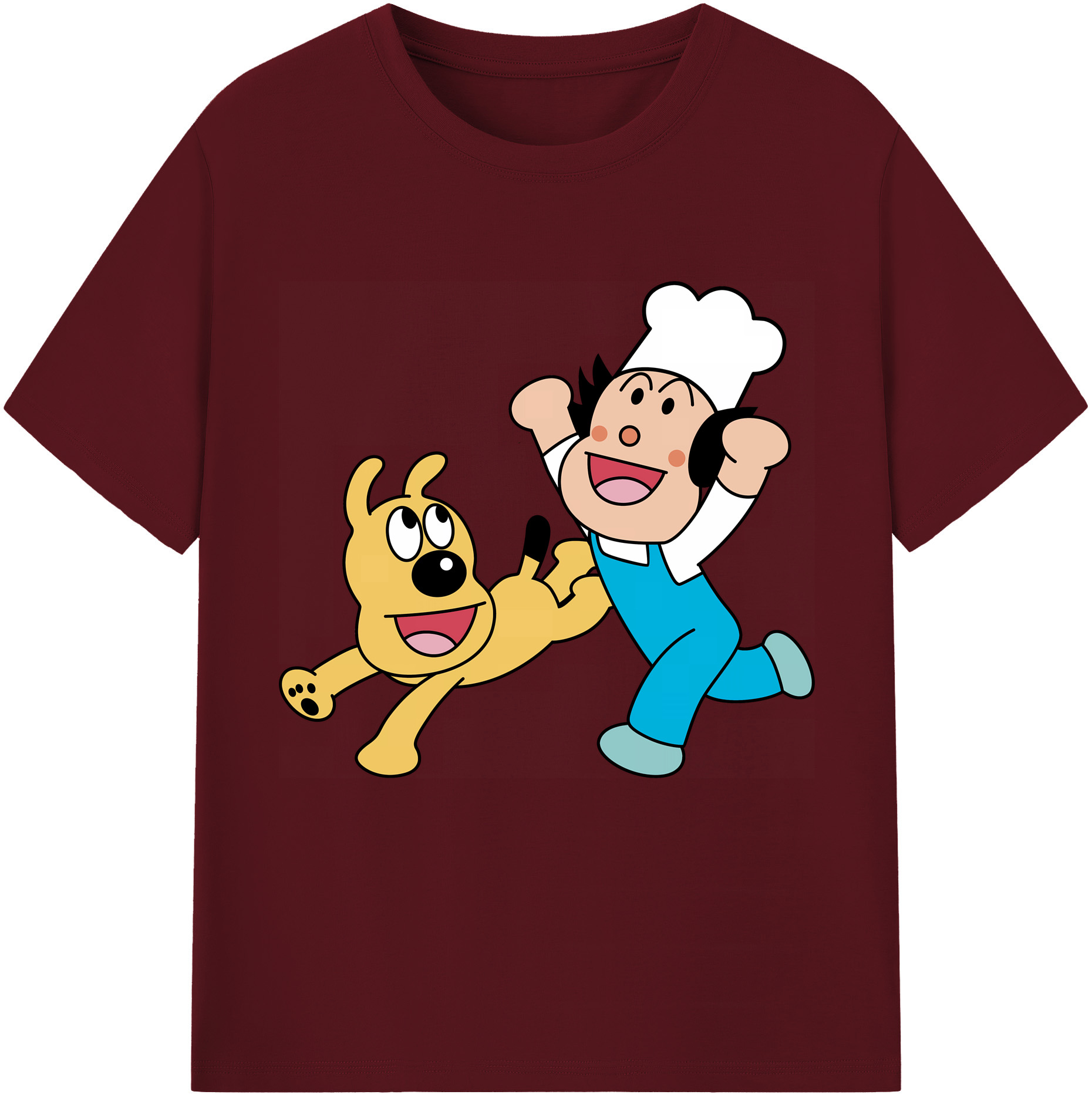 （画像用） アンパンマン Anpanman 綿100％半袖Tシャツ（フロントプリント）